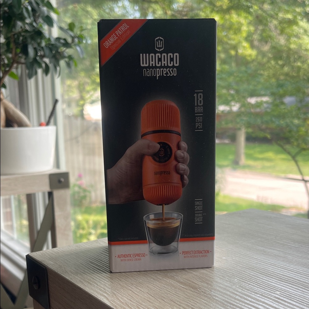 Nanopresso Portable Espresso Maker - Orange